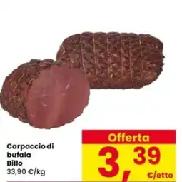 Interspar Carpaccio di bufala Billo offerta