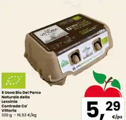 Interspar 6 Uova Bio Del Parco Naturale della Lessinia Contrada Ca' Vittoria offerta