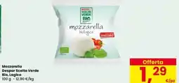 Interspar Mozzarella Despar Scelta Verde Bio, Logico offerta