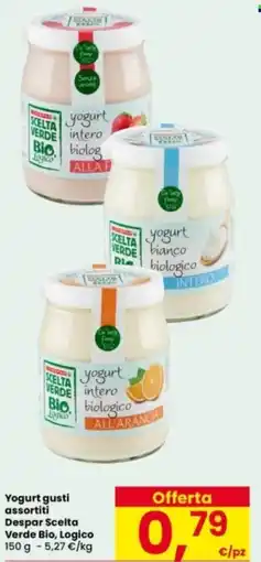Interspar Yogurt gusti assortiti Despar Scelta Verde Bio, Logico offerta
