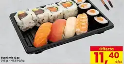Interspar Sushi mix 12 pz offerta