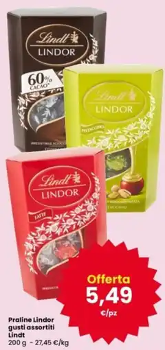 Interspar Praline Lindor Lindt offerta