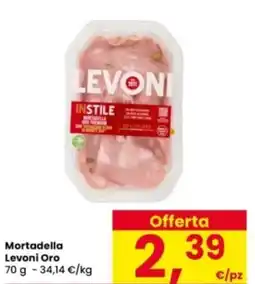 Interspar Mortadella Levoni Oro offerta