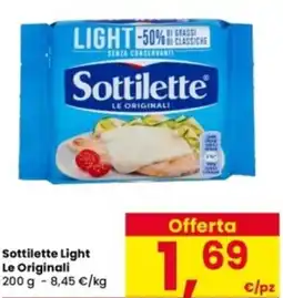 Interspar Sottilette Light Le Originali offerta