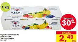 Interspar Yogurt Intero alla FRUTTA Sterzing Vipiteno offerta