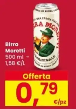 Interspar Birra Moretti offerta