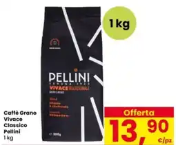 Interspar Caffè Grano Vivace Classico Pellini offerta