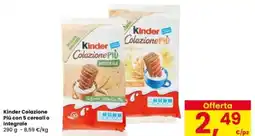 Interspar Kinder Colazione Più con 5 cereali o Integrale offerta