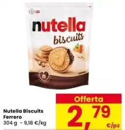 Interspar Nutella Biscuits Ferrero offerta