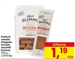 Interspar Pasta di semola integrale Rummo offerta