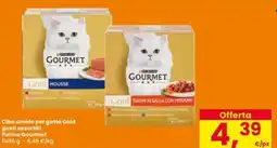 Interspar Cibo umido per gatto Gold Purina Gourmet offerta