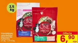 Interspar Crocchette per cane Medium/ Maxi Purina One offerta