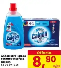 Interspar Anticalcare liquido o in tabs Calgon offerta