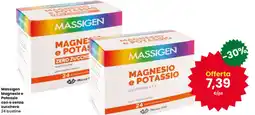 Interspar Massigen Magnesio e Potassio con o senza zucchero 24 bustine offerta
