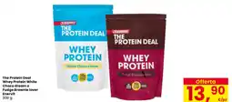 Interspar The Protein Deal Whey Protein White Choco dream o Fudge Brownie lover Enervit offerta