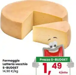 Interspar Formaggio Latteria vecchio S-BUDGET offerta