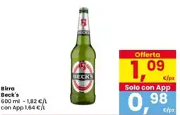 Interspar Birra Beck's offerta