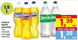 Interspar Fanta o Sprite offerta
