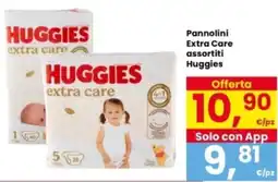 Interspar Pannolini Extra Care Huggies offerta
