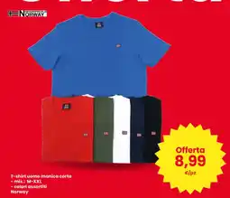 Interspar T-shirt uomo manica corta offerta