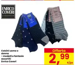 Interspar Enrico coveri calzini uomo o donna offerta