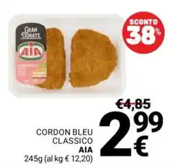 Supermercati Gulliver Cordon bleu classico AIA offerta