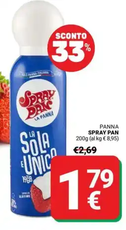 Supermercati Gulliver Panna SPRAY PAN offerta