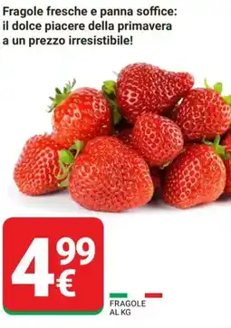 Supermercati Gulliver Fragole al kg offerta