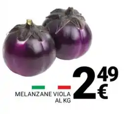 Supermercati Gulliver Melanzane viola al kg offerta