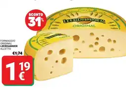 Supermercati Gulliver Formaggio original LEERDAMMER offerta