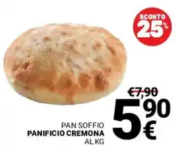 Supermercati Gulliver Pan soffio PANIFICIO CREMONA offerta