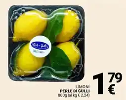 Supermercati Gulliver Limoni PERLE DI GULLI offerta