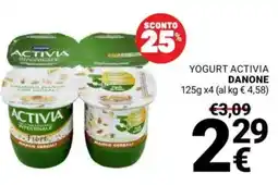 Supermercati Gulliver Yogurt activia DANONE offerta