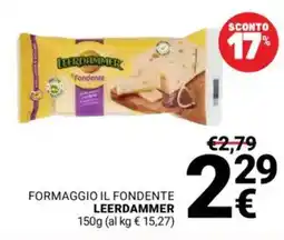 Supermercati Gulliver Formaggio il fondente LEERDAMMER offerta