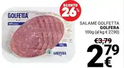 Supermercati Gulliver Salame golfetta GOLFERA offerta