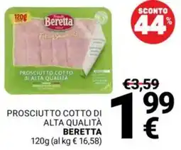 Supermercati Gulliver Prosciutto cotto di alta qualità BERETTA offerta