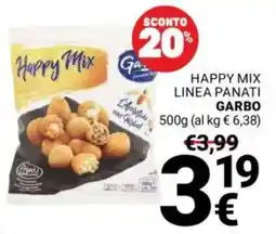 Supermercati Gulliver Happy mix linea panati GARBO offerta