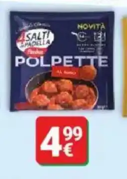 Supermercati Gulliver 4 salti padella findus polpette offerta
