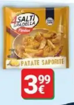 Supermercati Gulliver 4 salti padella findus patate saporite offerta