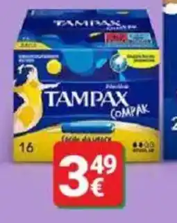 Supermercati Gulliver Tampax compak offerta
