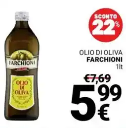 Supermercati Gulliver Olio di oliva FARCHIONI offerta