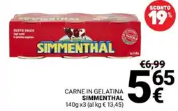 Supermercati Gulliver Carne in gelatina SIMMENTHAL offerta