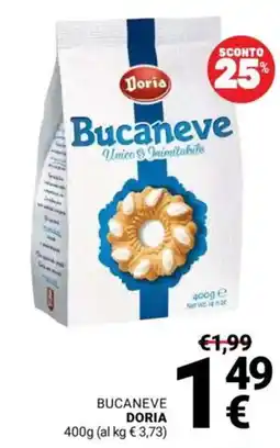 Supermercati Gulliver Bucaneve DORIA offerta