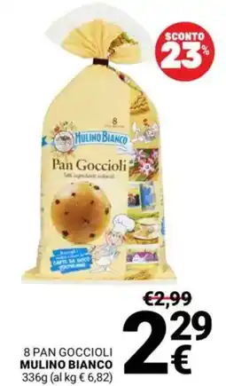 Supermercati Gulliver 8 pan goccioli MULINO BIANCO offerta