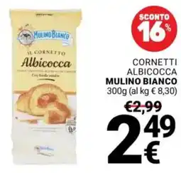 Supermercati Gulliver Cornetti albicocca MULINO BIANCO offerta