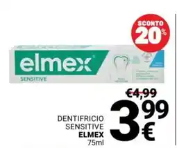 Supermercati Gulliver Dentifricio sensitive ELMEX offerta