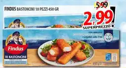 Il Genio Supermercato Findus bastoncini offerta