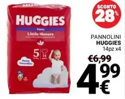 Supermercati Gulliver Pannolini HUGGIES offerta