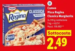 Lidl Cameo Pizza Regina Classica Margherita offerta
