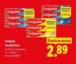 Lidl Colgate Dentifricio offerta